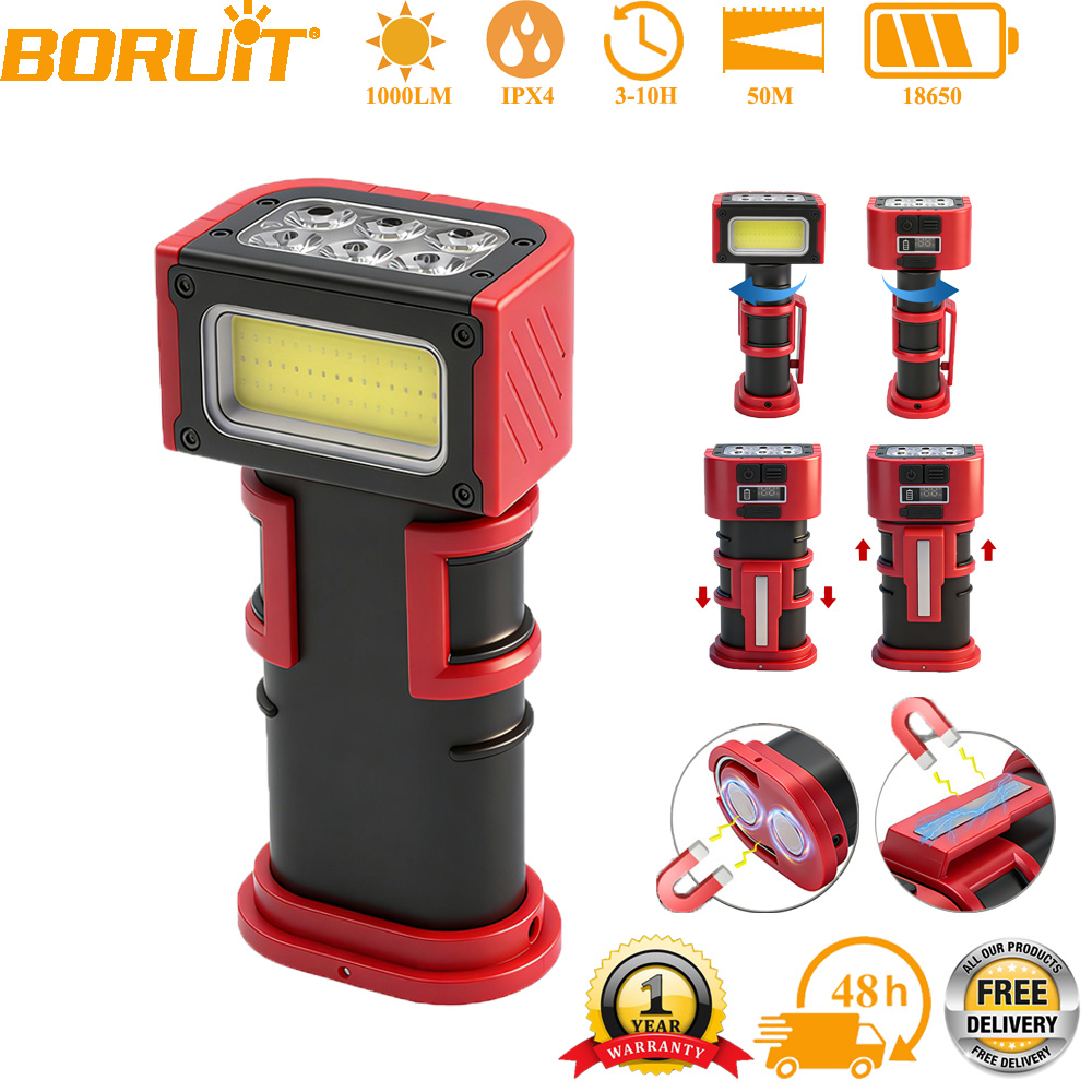 BORUiT COB LED Work Light 1000 - Fishing Light recensione e prezzo