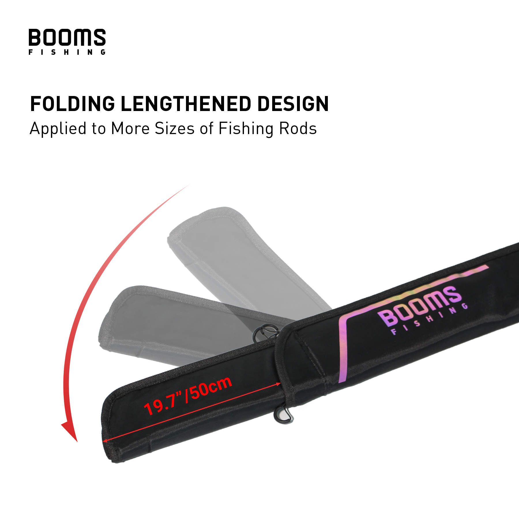 Booms Fishing 195cm Large Wate - Fish Finder Case recensione e prezzo