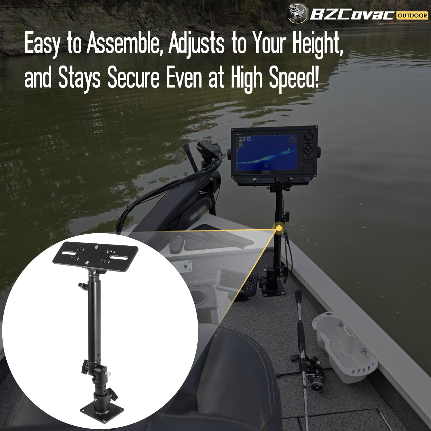 Marine Anodized Aluminum Monit - Fish Finder recensione e prezzo