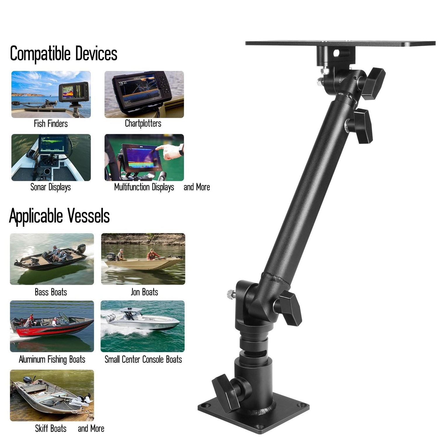 Marine Anodized Aluminum Monit - Fish Finder recensione e prezzo
