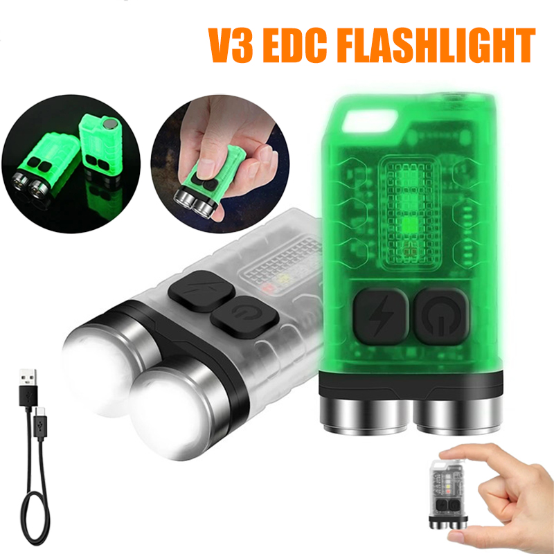 V3 EDC Flashlight Mini Keychai - Fishing Light recensione e prezzo