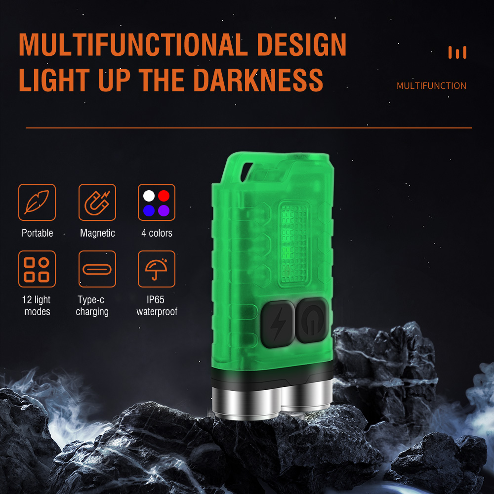 V3 EDC Flashlight Mini Keychai - Fishing Light recensione e prezzo