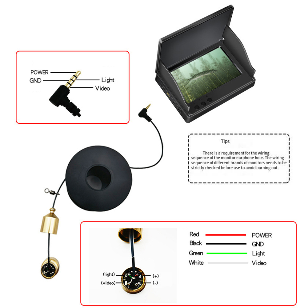 1pc Underwater Fishing Camera  - Fish Finder Portable recensione e prezzo