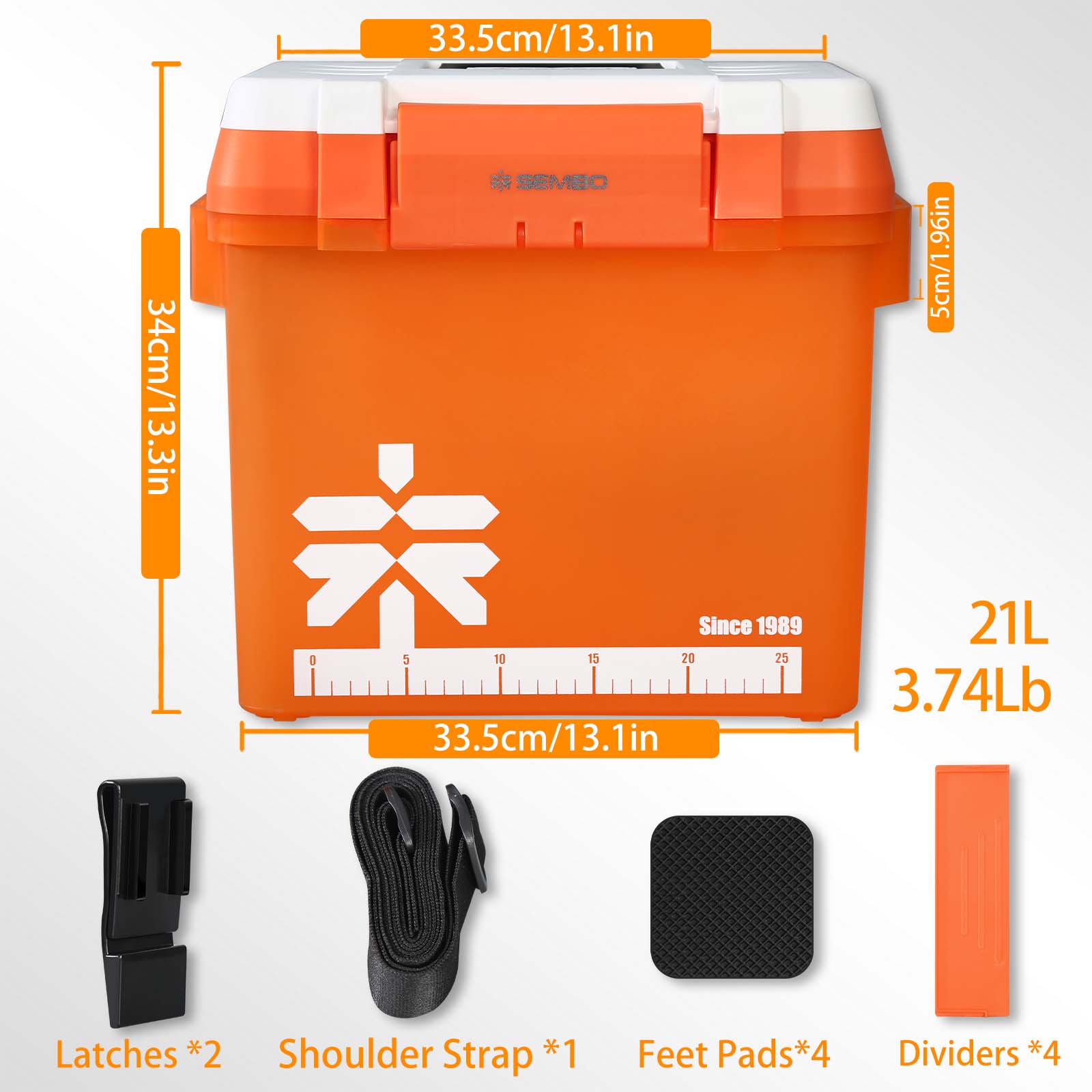 ZUKIBO 21L Large Capacity Fish - Fish Finder Case recensione e prezzo