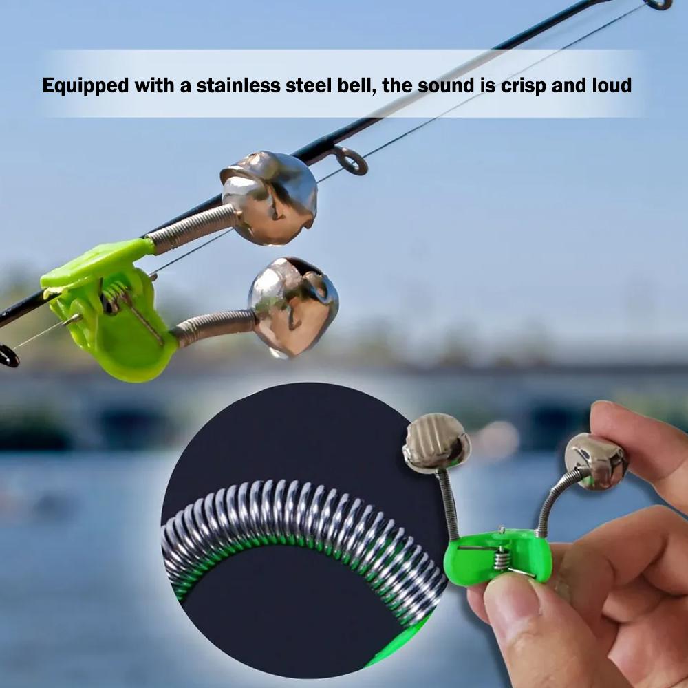 10Pcs Fishing Alarm Bells Clip - Bite Indicator recensione e prezzo