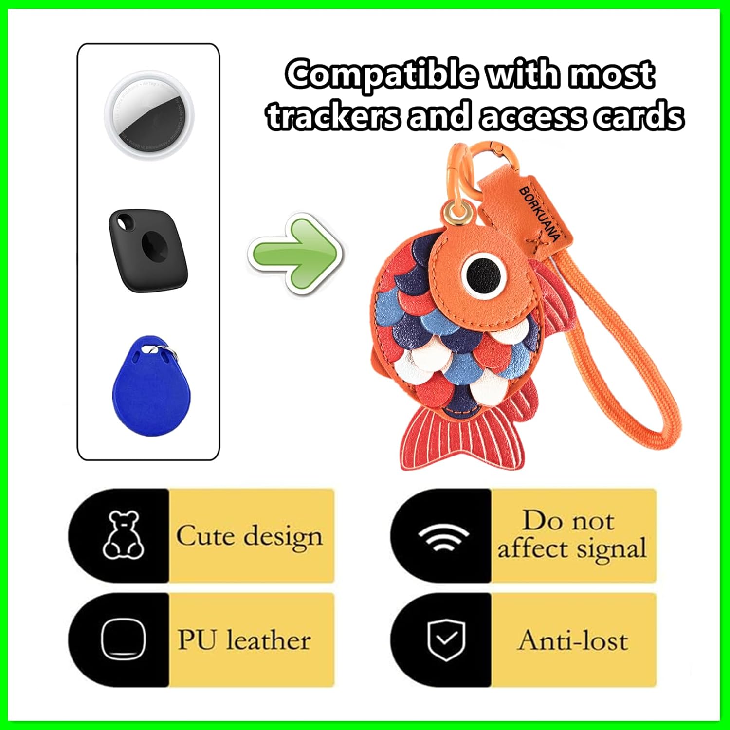 1pc Cute Protective Cover with - Fish Finder Case recensione e prezzo