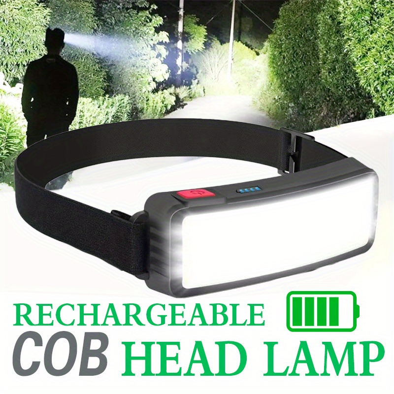 Powerful COB LED Headlamp Type - Fish Finder Battery recensione e prezzo
