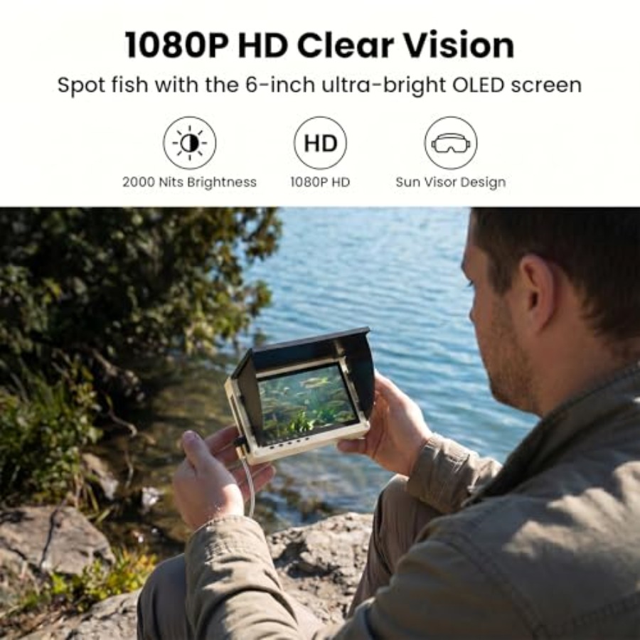 Underwater Fishing Finder Came - Fish Finder Portable recensione e prezzo
