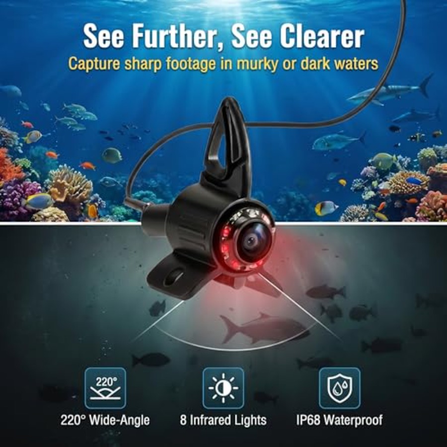 Underwater Fishing Finder Came - Fish Finder Portable recensione e prezzo