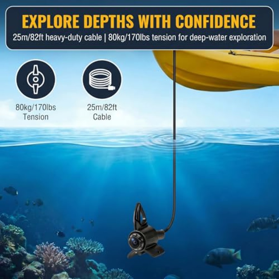Underwater Fishing Finder Came - Fish Finder Portable recensione e prezzo