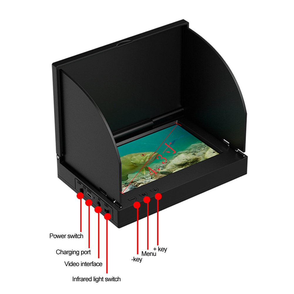4.3 Inch HD Screen Fish Finder - Fish Finder Portable recensione e prezzo