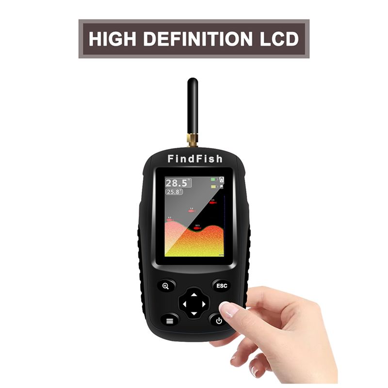Quality Smart English Russian  - Fish Finder Portable recensione e prezzo