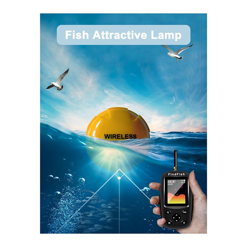 Quality Smart English Russian  - Fish Finder Portable recensione e prezzo