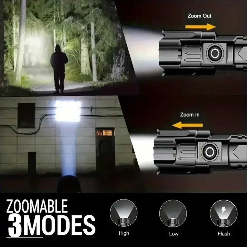Super Bright LED Flashlight US - Fish Finder Battery recensione e prezzo