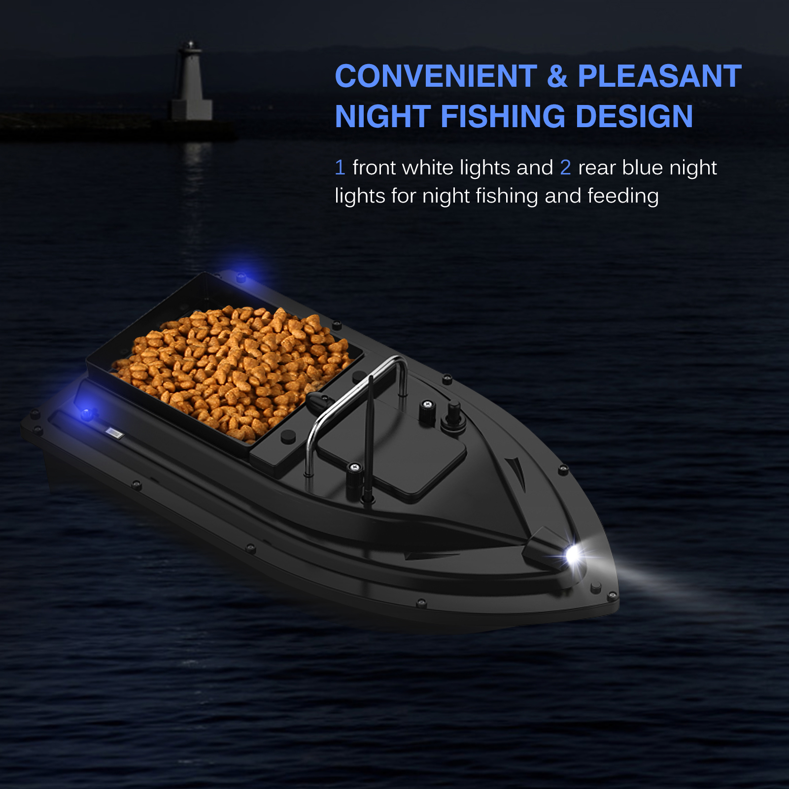 D16E GPS Fishing Bait Boat wit - Fishing Gps recensione e prezzo